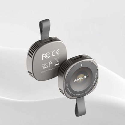 Lenyes PW316 Akıllı Saat Mini Wireless Magnetik Şarj Aleti 2.5W