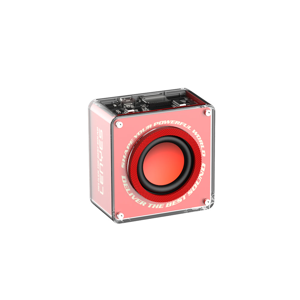 Lenyes S222 Mini TWS Kablosuz Bluetooth Hoparlör v5.3 5W