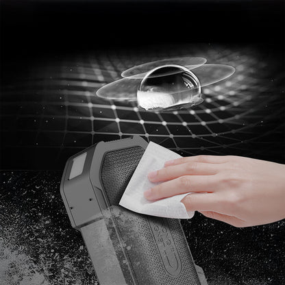 Lenyes S233 Ritme Duyarlı RGB Işıklı Taşınabilir Su Geçirmez TWS Bluetooth Hoparlör