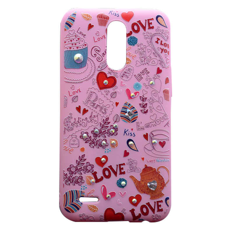 LG K10 2017 Kılıf Zore Pembiş Silikon