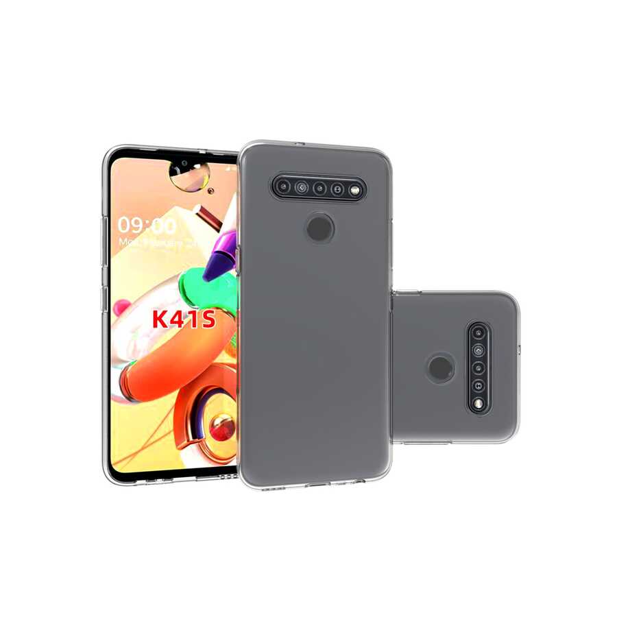 LG K41S Kılıf Zore Süper Silikon Kapak