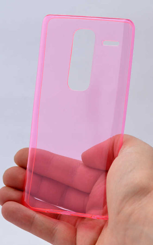 LG Zero Kılıf Zore Ultra İnce Silikon Kapak 0.2 mm