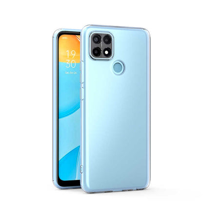 Oppo A15 Kılıf Zore Kamera Korumalı Süper Silikon Kapak