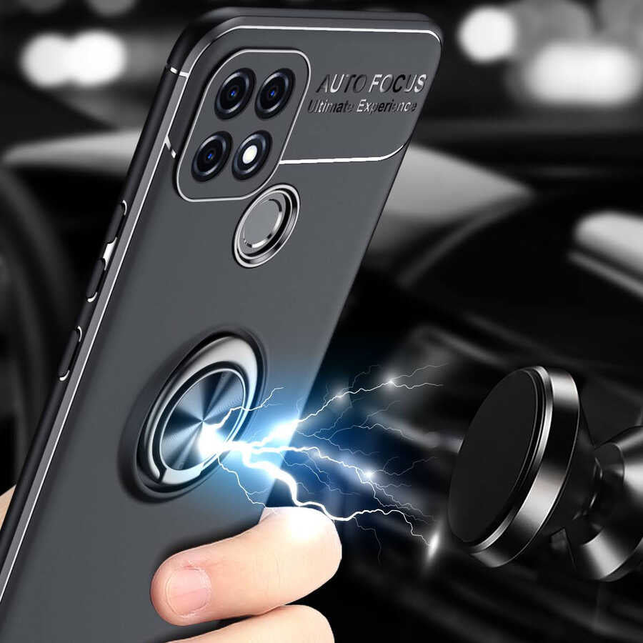 Oppo A15S Kılıf Zore Ravel Silikon Kapak