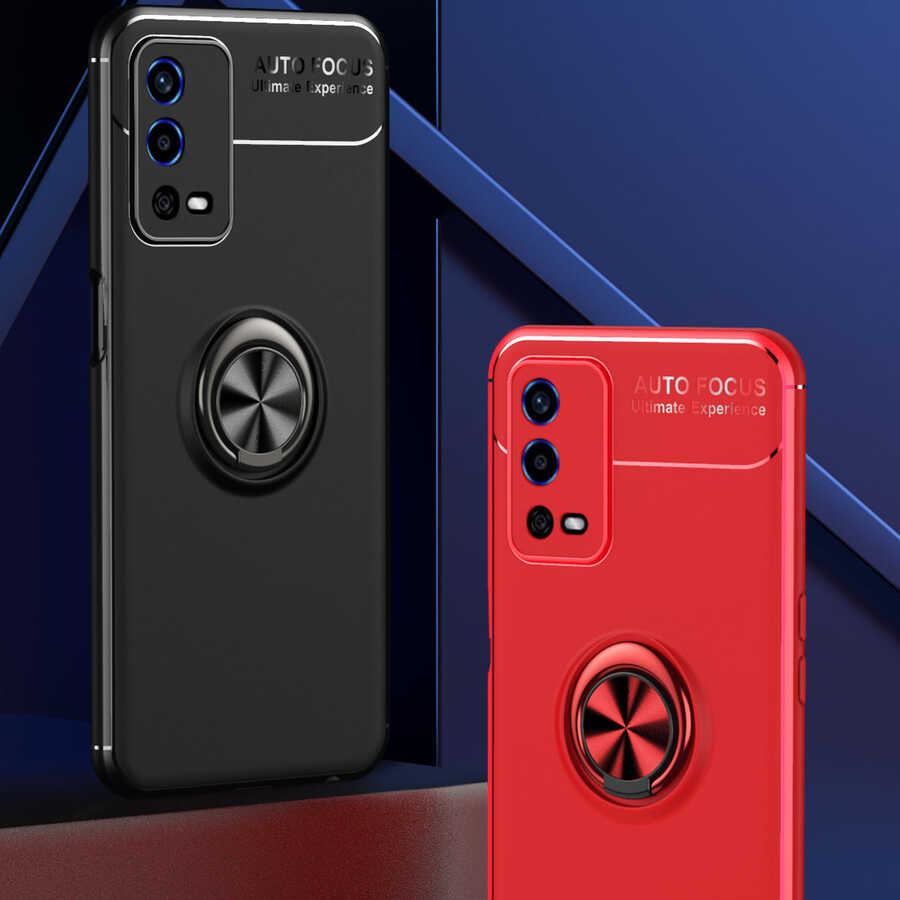 Oppo A55 4G Kılıf Zore Ravel Silikon Kapak