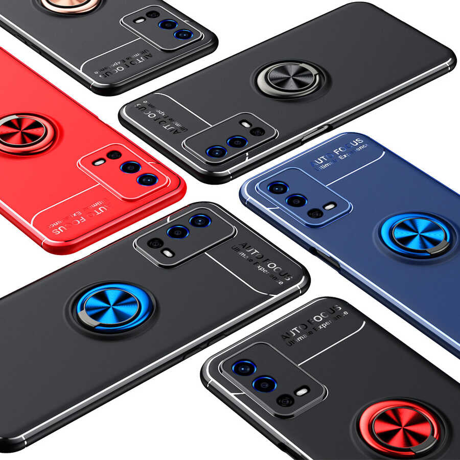 Oppo A55 4G Kılıf Zore Ravel Silikon Kapak