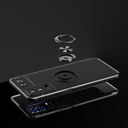 Oppo A55 4G Kılıf Zore Ravel Silikon Kapak