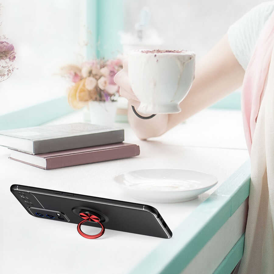 Oppo A55 4G Kılıf Zore Ravel Silikon Kapak