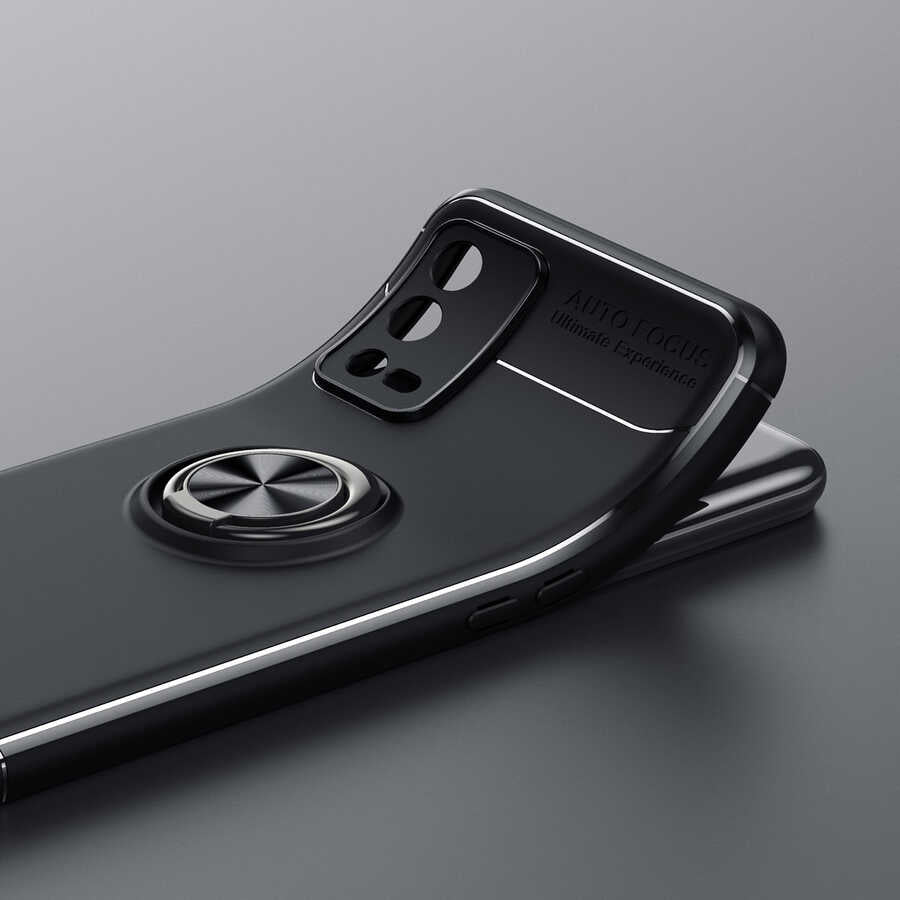 Oppo A55 4G Kılıf Zore Ravel Silikon Kapak