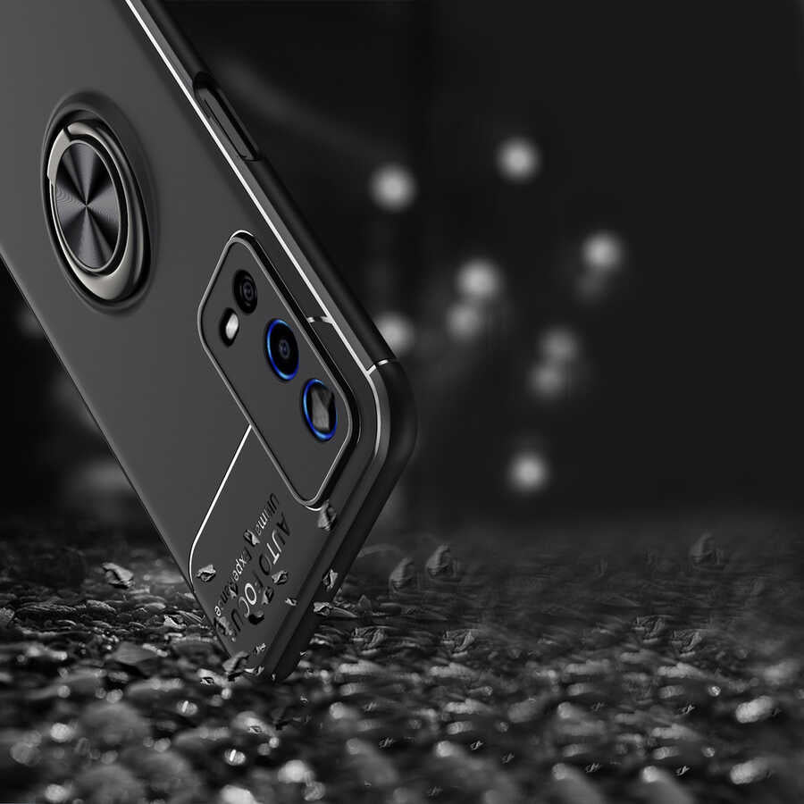 Oppo A55 4G Kılıf Zore Ravel Silikon Kapak