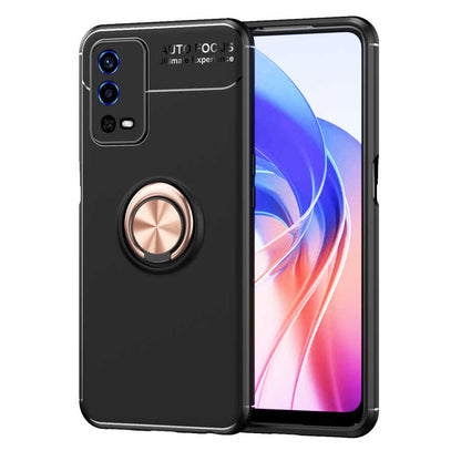 Oppo A55 4G Kılıf Zore Ravel Silikon Kapak