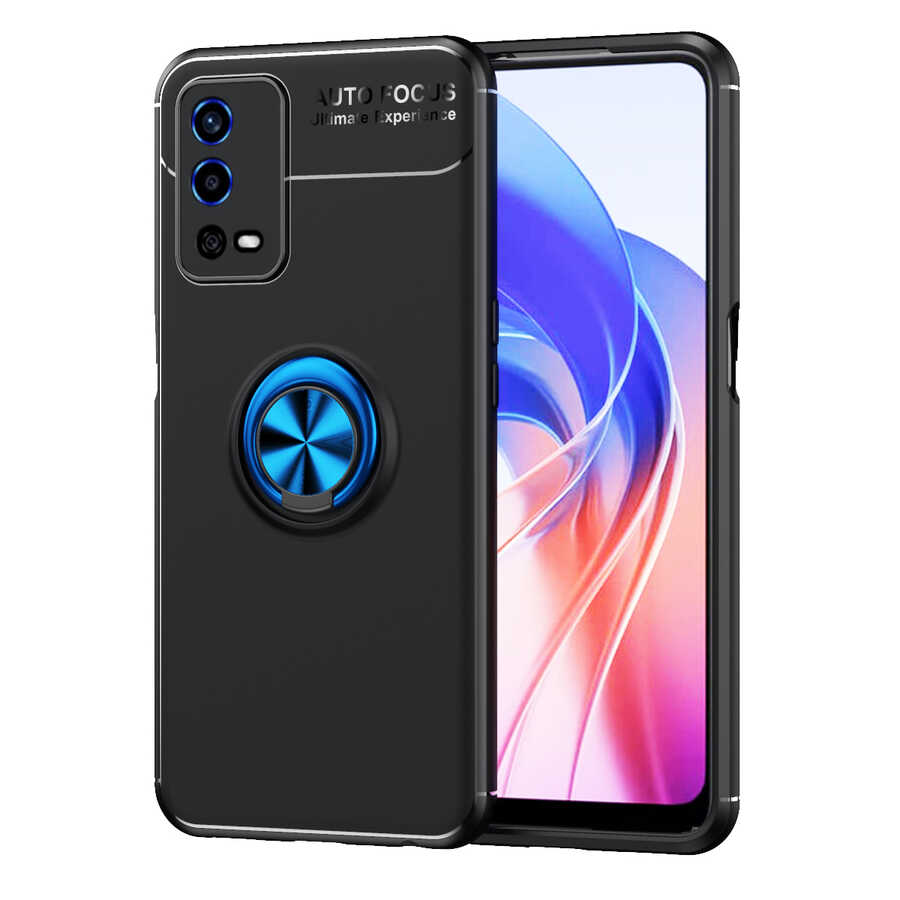 Oppo A55 4G Kılıf Zore Ravel Silikon Kapak