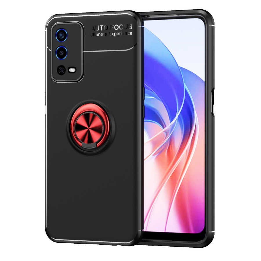 Oppo A55 4G Kılıf Zore Ravel Silikon Kapak