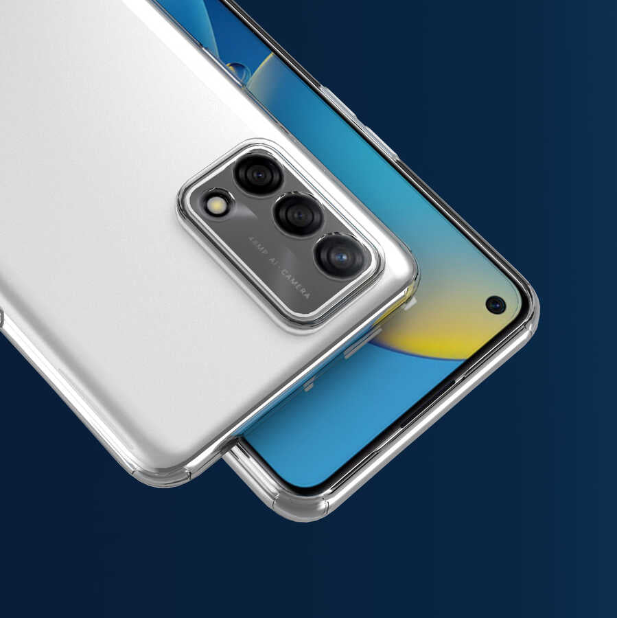 Oppo A74 4G Kılıf Zore Kamera Korumalı Süper Silikon Kapak