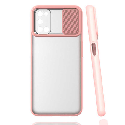 Oppo A92 Kılıf Zore Lensi Kapak