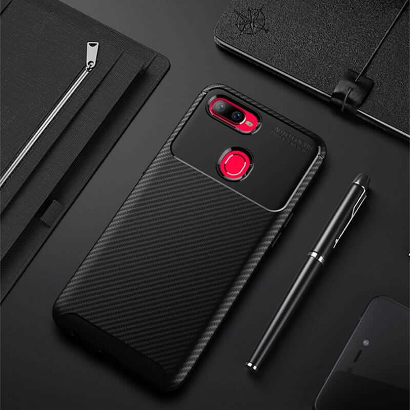 Oppo AX7 Kılıf Zore Negro Silikon Kapak