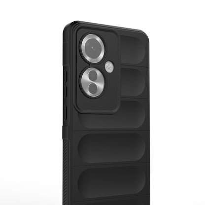 Oppo Reno 11F 5G Kılıf Esnek TPU Oyuklu Arka Yüzey Tasarımlı Zore Etnik Silikon Kapak