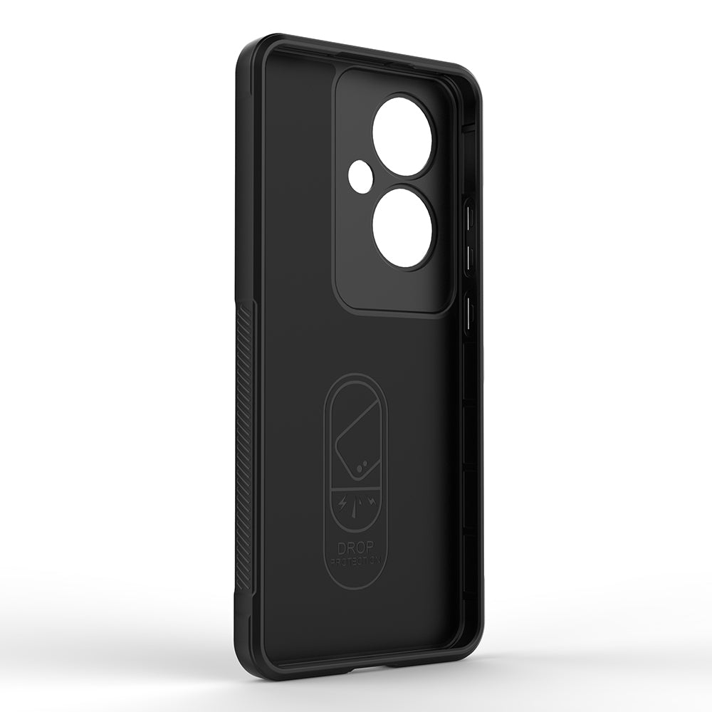 Oppo Reno 11F 5G Kılıf Esnek TPU Oyuklu Arka Yüzey Tasarımlı Zore Etnik Silikon Kapak