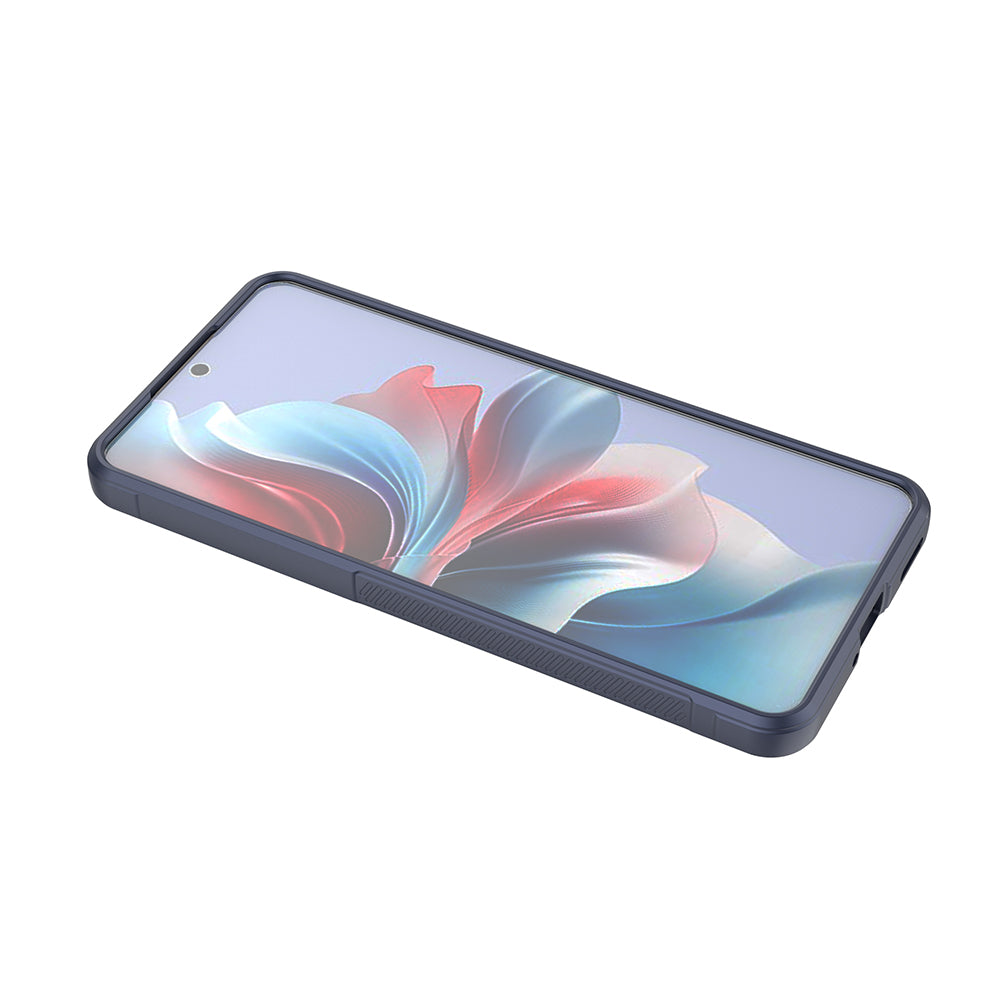 Oppo Reno 11F 5G Kılıf Esnek TPU Oyuklu Arka Yüzey Tasarımlı Zore Etnik Silikon Kapak