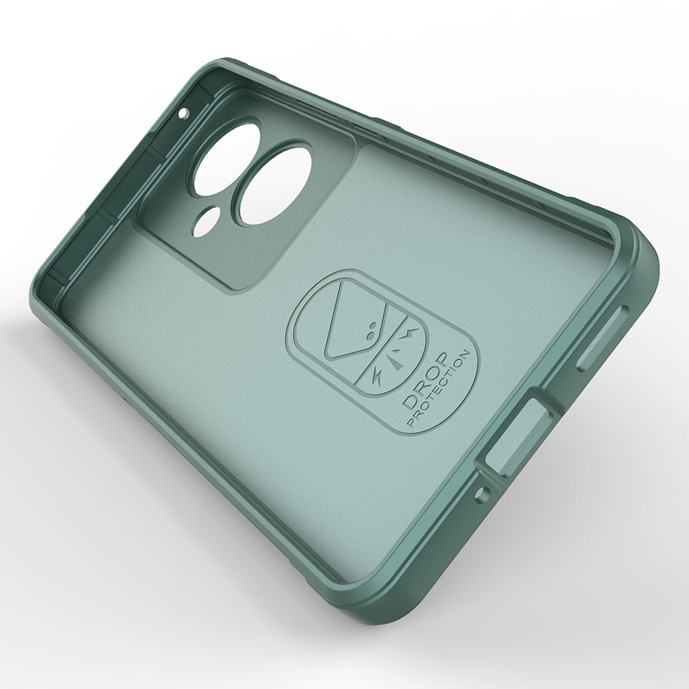 Oppo Reno 11F 5G Kılıf Esnek TPU Oyuklu Arka Yüzey Tasarımlı Zore Etnik Silikon Kapak