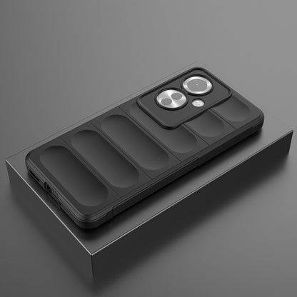 Oppo Reno 11F 5G Kılıf Esnek TPU Oyuklu Arka Yüzey Tasarımlı Zore Etnik Silikon Kapak