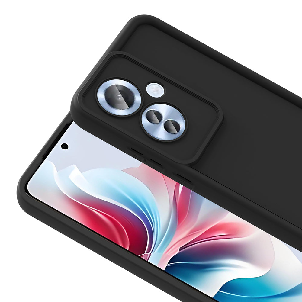 Oppo Reno 11F Kılıf Kamera Korumalı Zore Ananas Kapak