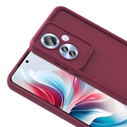 Oppo Reno 11F Kılıf Kamera Korumalı Zore Ananas Kapak
