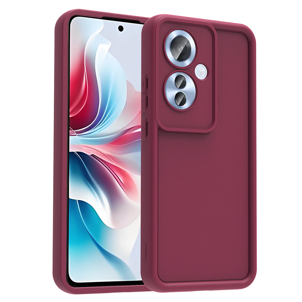 Oppo Reno 11F Kılıf Kamera Korumalı Zore Ananas Kapak