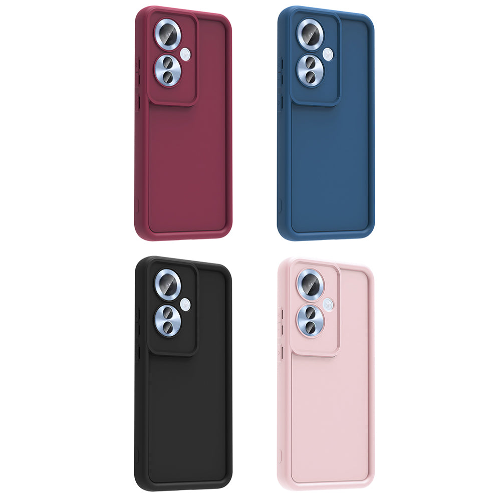 Oppo Reno 11F Kılıf Kamera Korumalı Zore Ananas Kapak