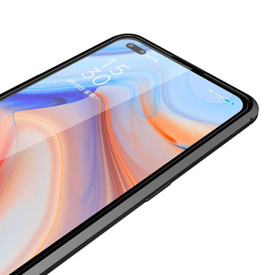 Oppo Reno 4 Kılıf Zore Niss Silikon Kapak