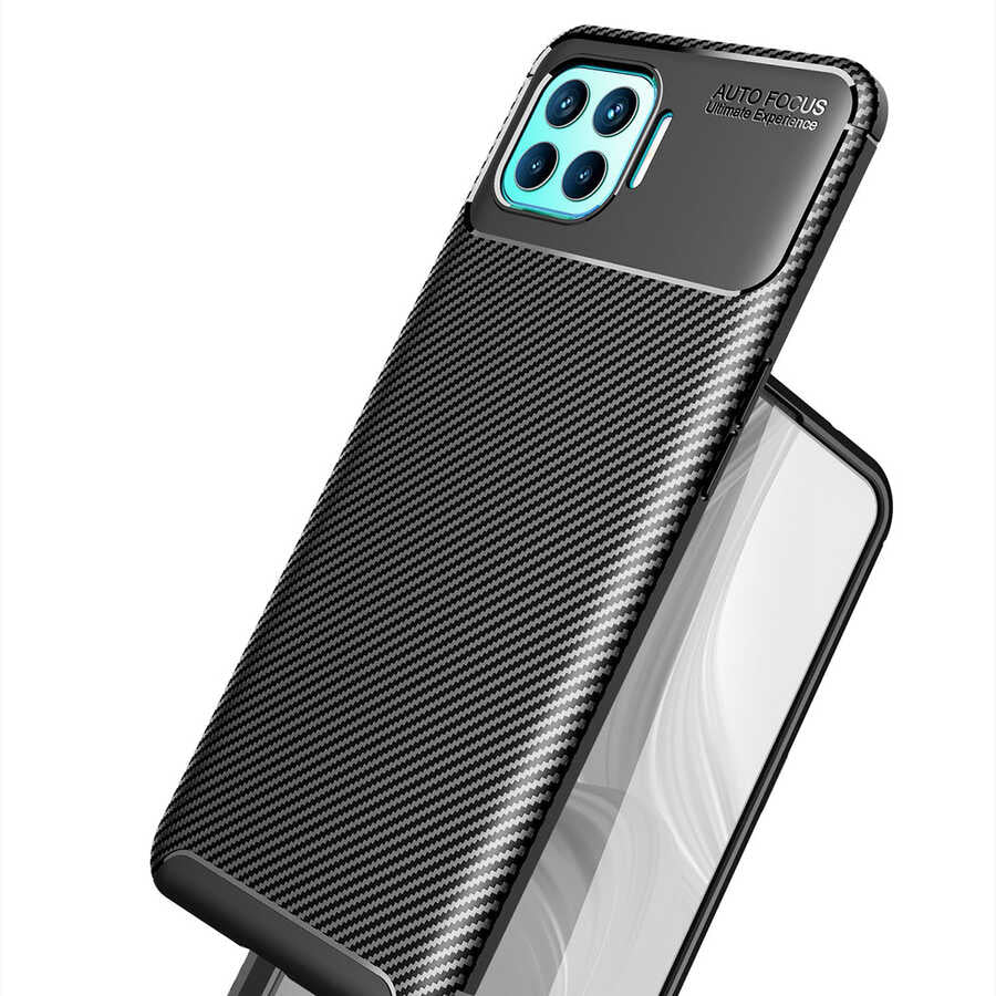 Oppo Reno 4 Lite Kılıf Zore Negro Silikon Kapak