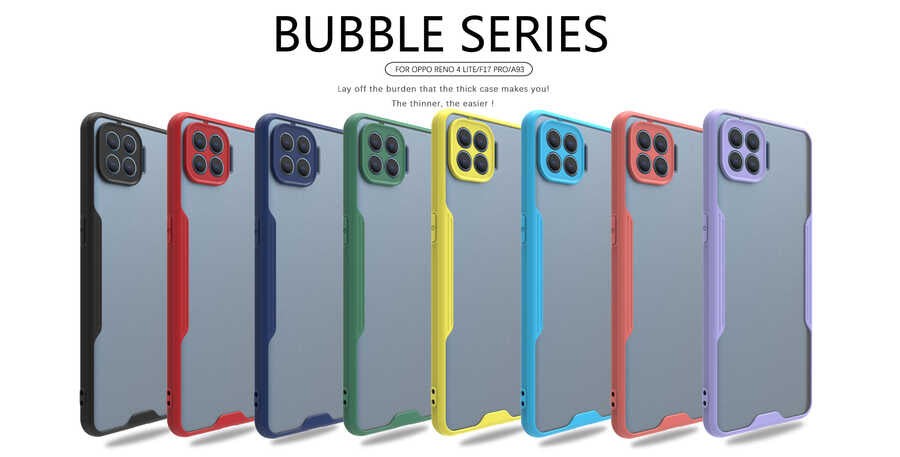 Oppo Reno 4 Lite Kılıf Zore Parfe Kapak