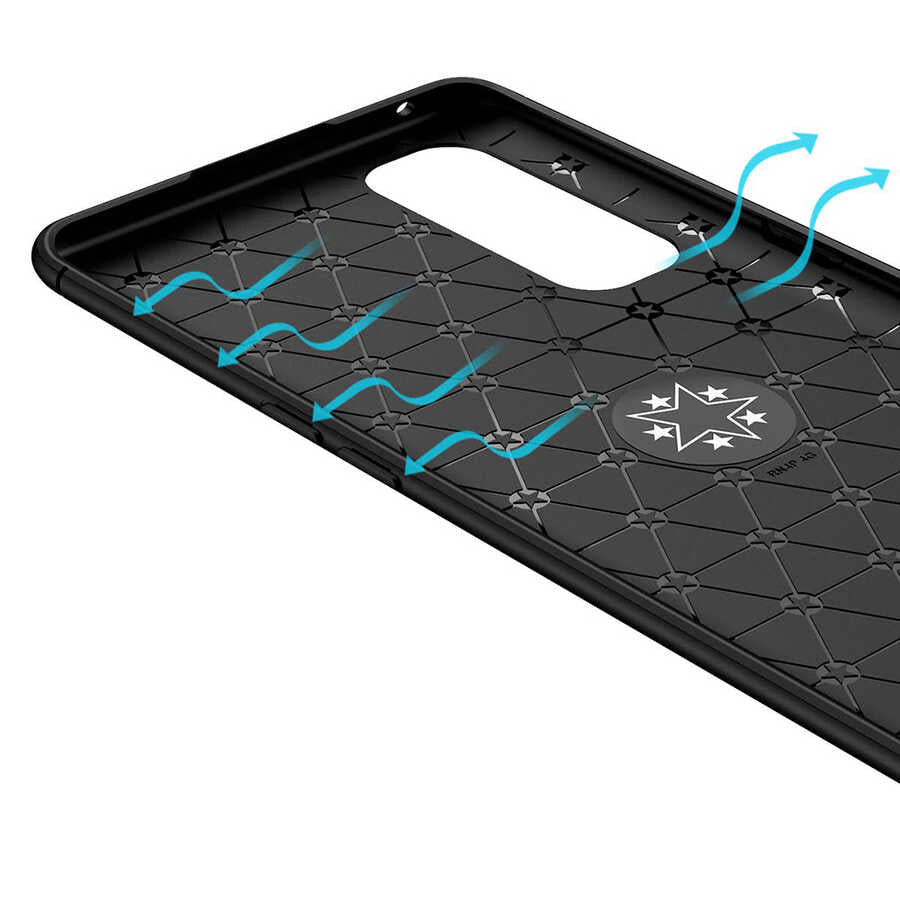 Oppo Reno 4 Pro 4G Kılıf Zore Ravel Silikon Kapak