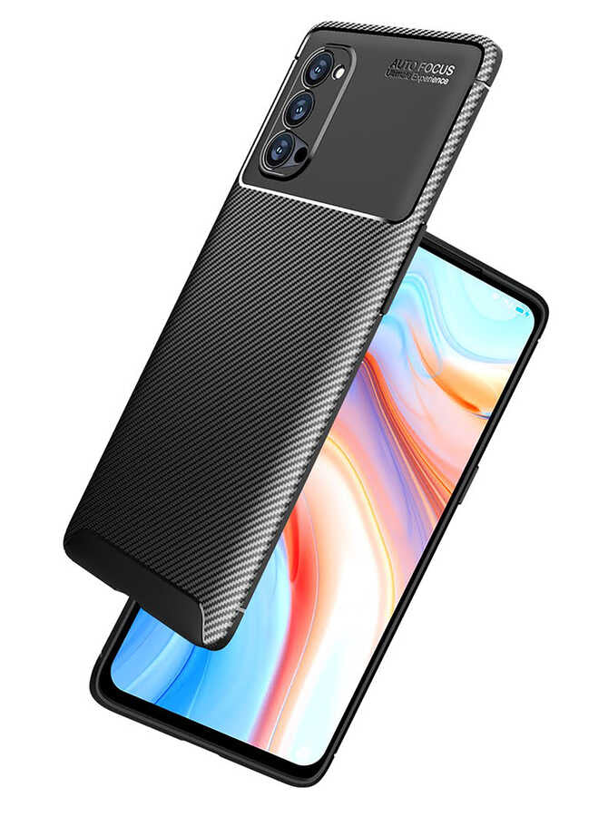 Oppo Reno 4 Pro 5G Kılıf Zore Negro Silikon Kapak