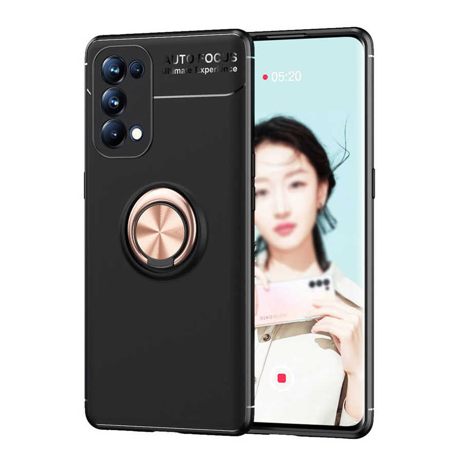 Oppo Reno 5 5G Kılıf Zore Ravel Silikon Kapak