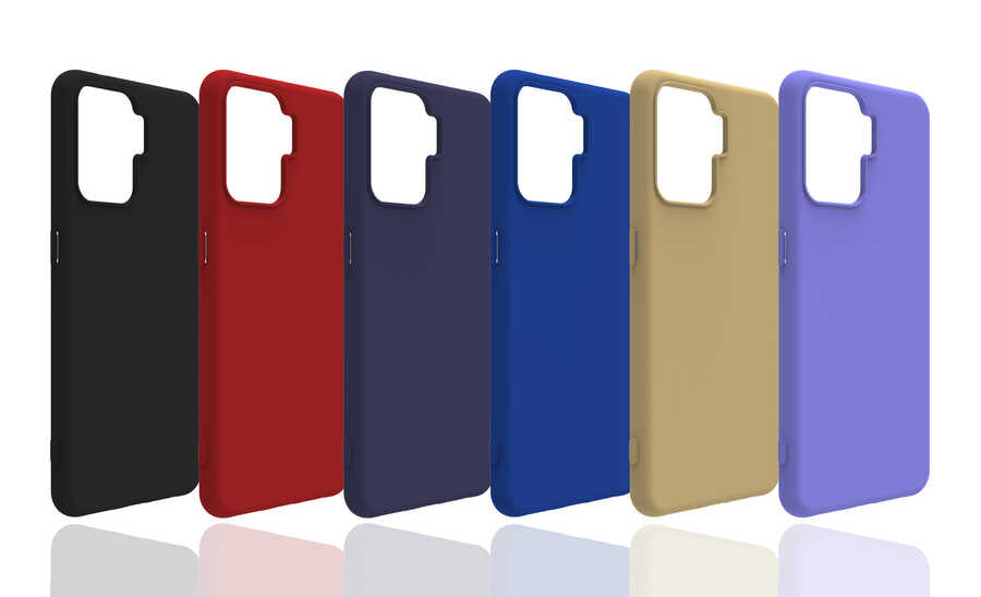 Oppo Reno 5 Lite Kılıf Zore Biye Silikon