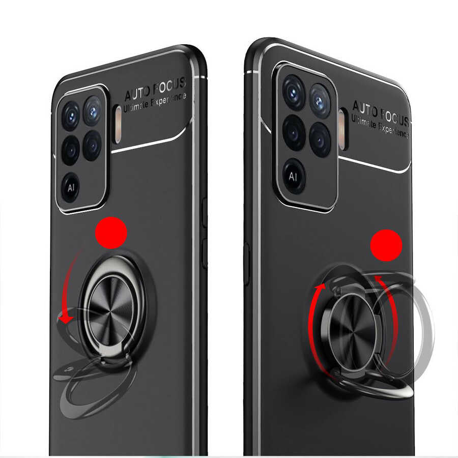 Oppo Reno 5 Lite Kılıf Zore Ravel Silikon Kapak