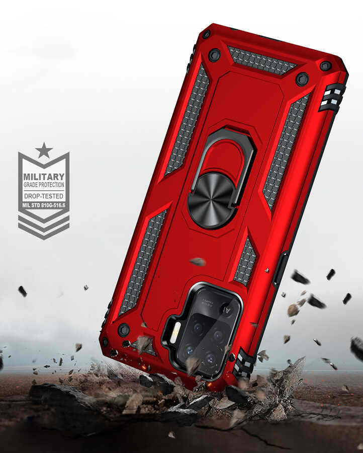 Oppo Reno 5 Lite Kılıf Zore Vega Kapak