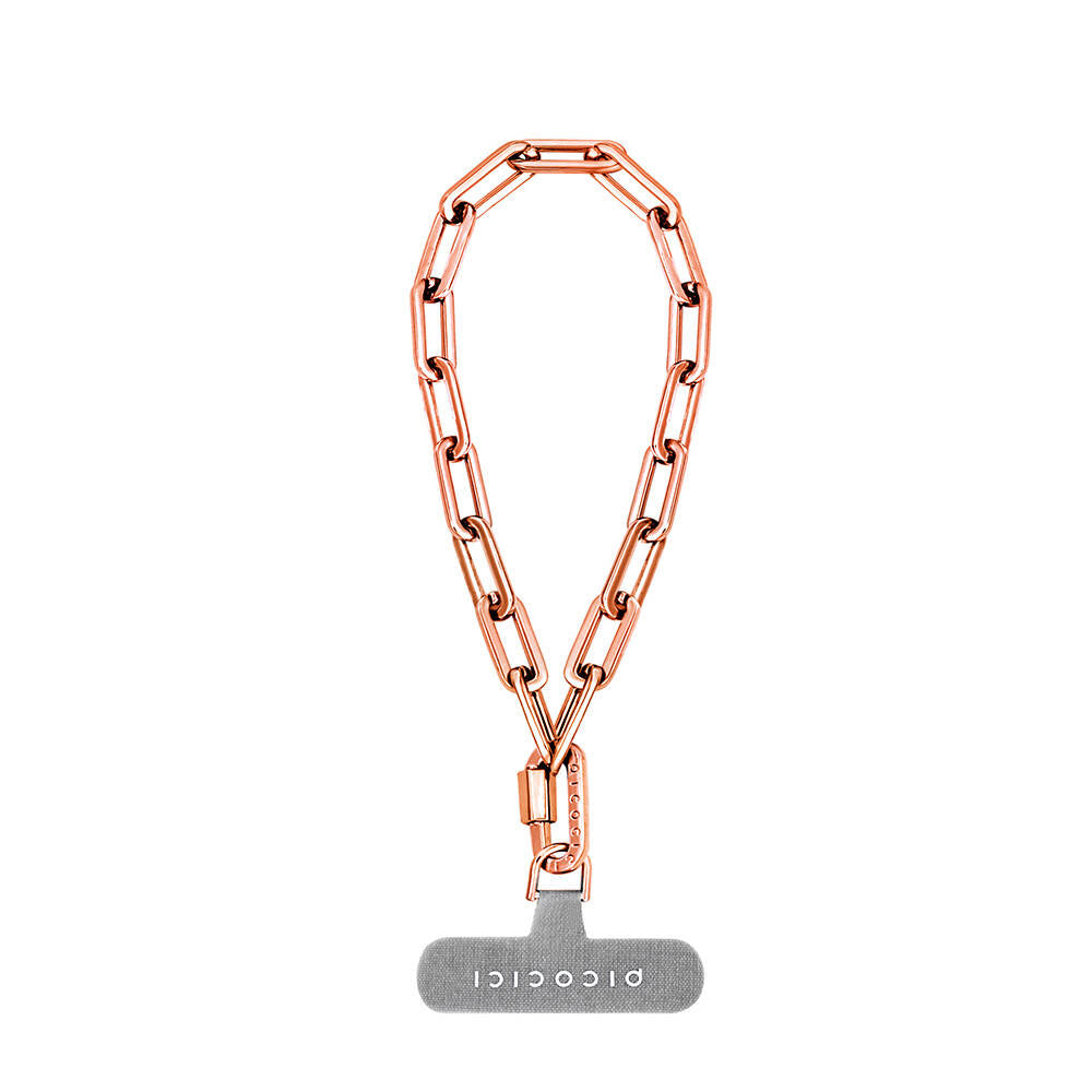 Picocici Siyah Taş Tasarımlı Üç Boyutlu Kelebek Telefon Bilek Askı Zinciri