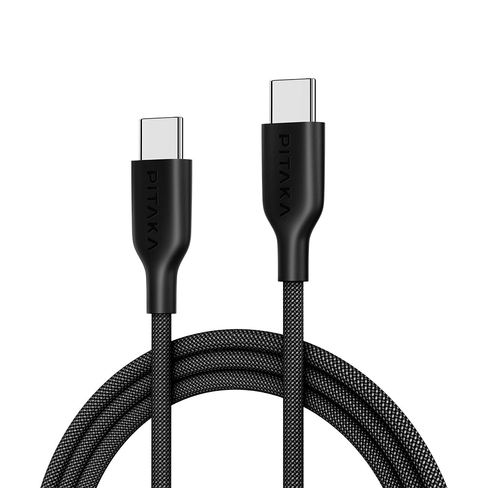 Pitaka Flex Braided Örgülü Tasarımlı Type-C to Type-C PD Data ve Şarj Kablosu 60W 1.2M