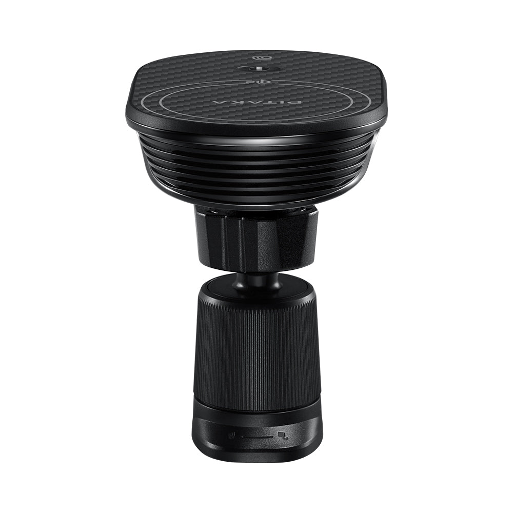 Pitaka MagEZ Pro 2 M-safe Şarj Özellikli Qi2 Aramid Fiber Araç Telefon Tutucu