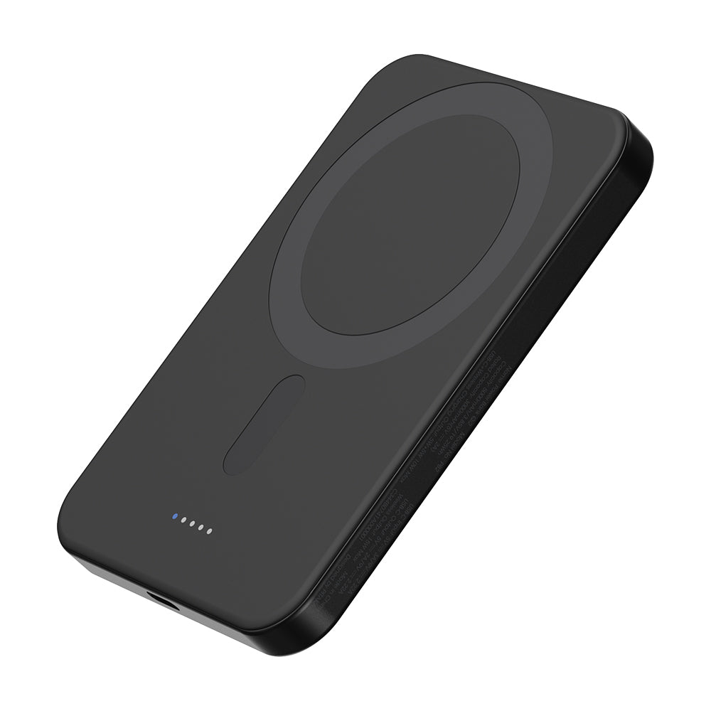 Pitaka Tactile Woven Qi2 Şarj Teknolojili Aramid Fiber M-Safe Powerbank 15W 5000mAh