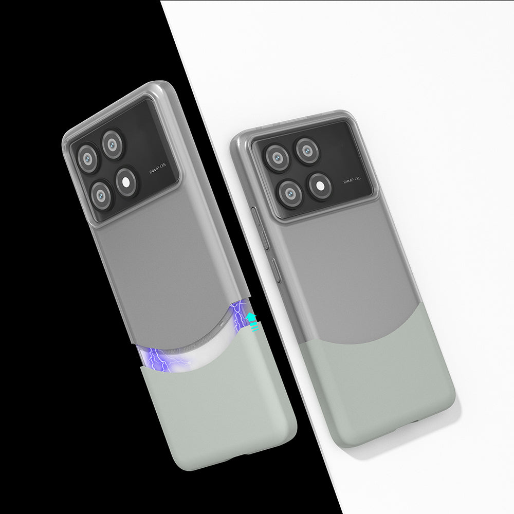 Poco X6 Pro Kılıf Mıknatıslı Zore Duble Kapak