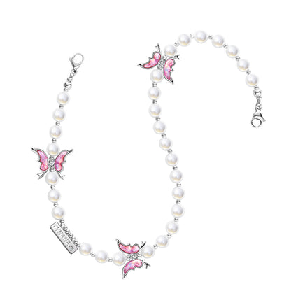 Pynana Gauzy Dream Serisi Çok Fonksiyonlu İnci Taşlı Telefon Boyun Askı İpi