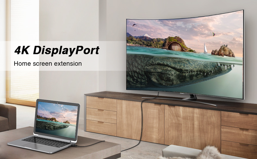 Qgeem QG-HD16 Display Port Kablo 0.91M