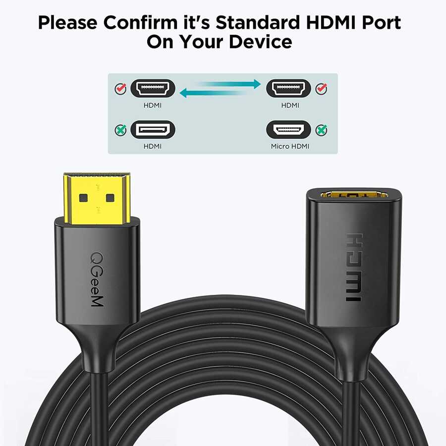 Qgeem QG-HD19 HDMI Kablo 1.83M