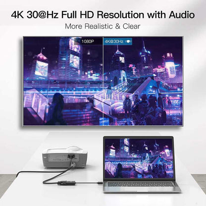 Qgeem QG-HD24 DVI To Display Port Dönüştürücü