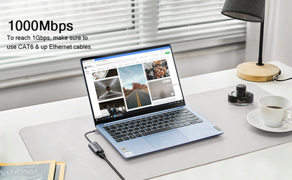 Qgeem QG-UA05 Usb To RJ45 Dönüştürücü