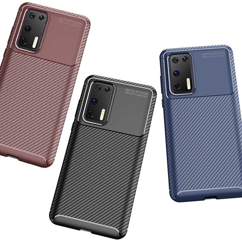 Huawei P40 Kılıf Zore Negro Silikon Kapak