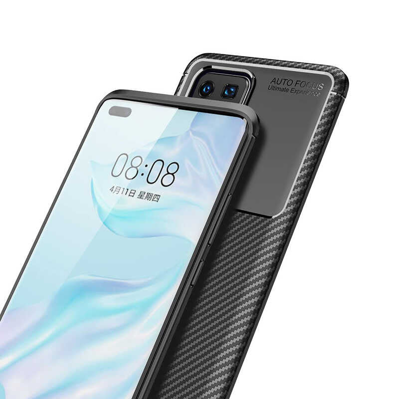 Huawei P40 Pro Kılıf Zore Negro Silikon Kapak